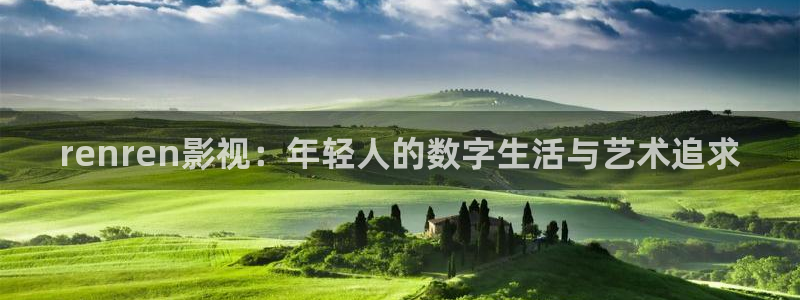 伊人欧美影院：renren影视：年轻人的数字生活与艺术追求
